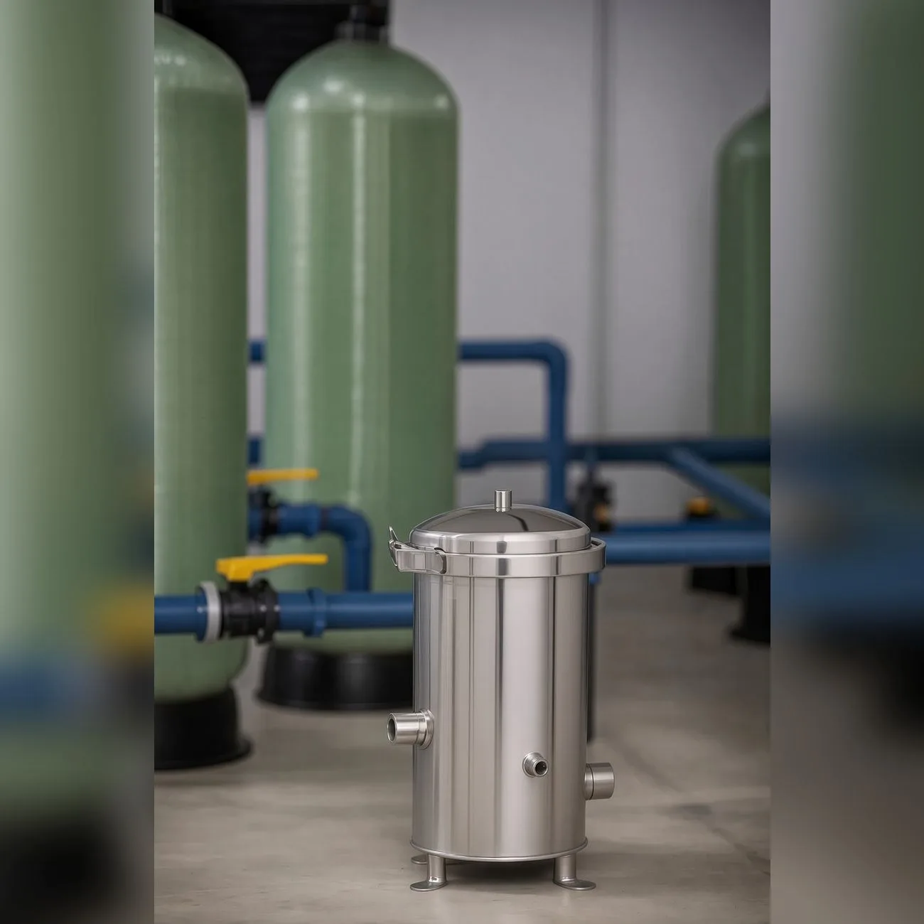Steel 10 tank filter